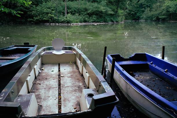 Picture shows a wonderful boat in a wonderful lake in Germany.