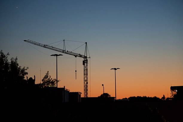 istock View on Lingen Ems in the rising sun 1013903806