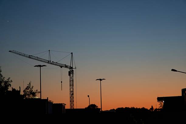 istock View on Lingen Ems in the rising sun 1013903808