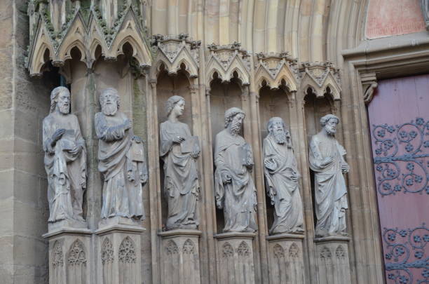 istock Cathedral in Erfurt in Germany 1013906800