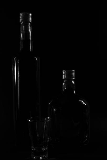 istock The silhouette of the bottles 1013911300