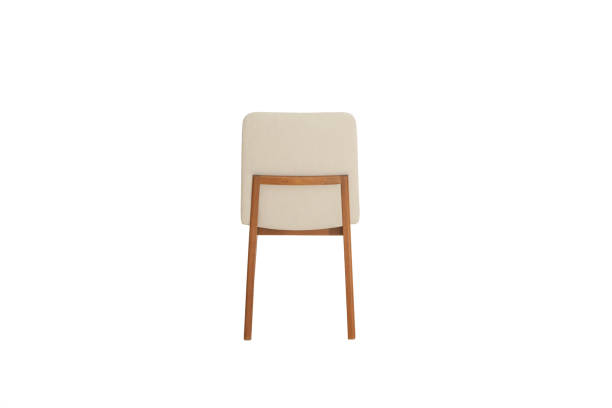 istock Wooden and fabric Chair  isolated on white 1013934124