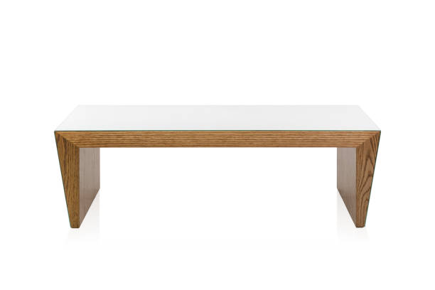 istock little table white and wood isolated on white background 1013934398