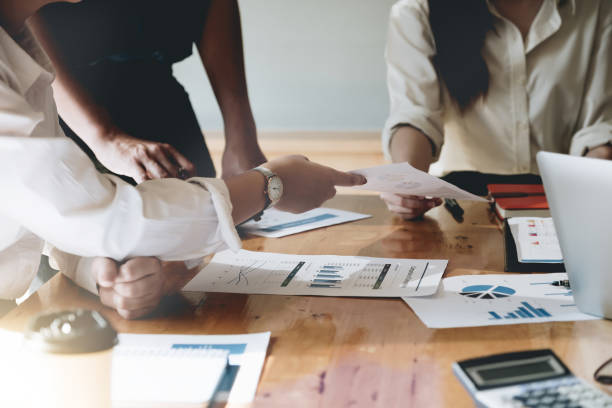 istock Business People Analyzing Statistics Business Documents, Financial Concept 1013942682