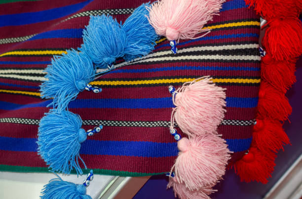 istock Traditional tassels in various colors 1013954602