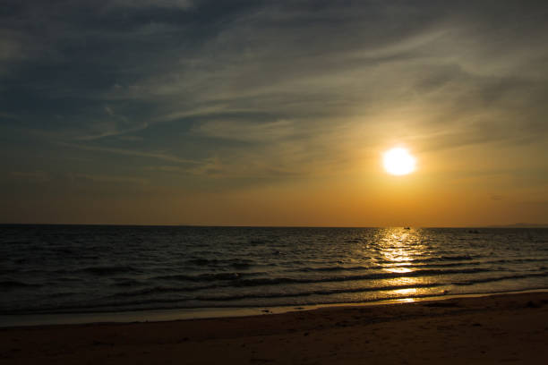istock Colorful dawn over the sea.Nature composition. 1013957982
