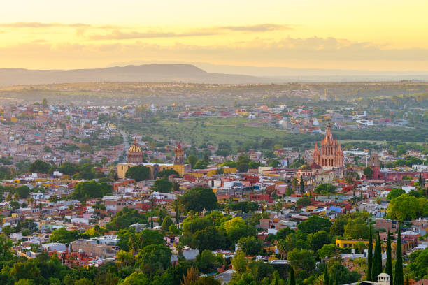 istock San Miguel de Allende view at sunset/twilight 1013972240