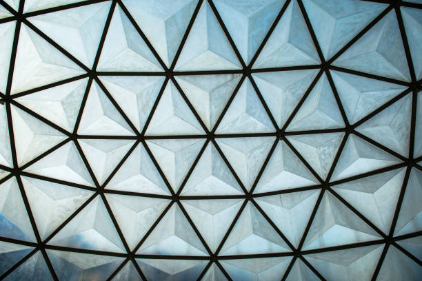 istock greenhouse roof design pattern background texture 1013991808