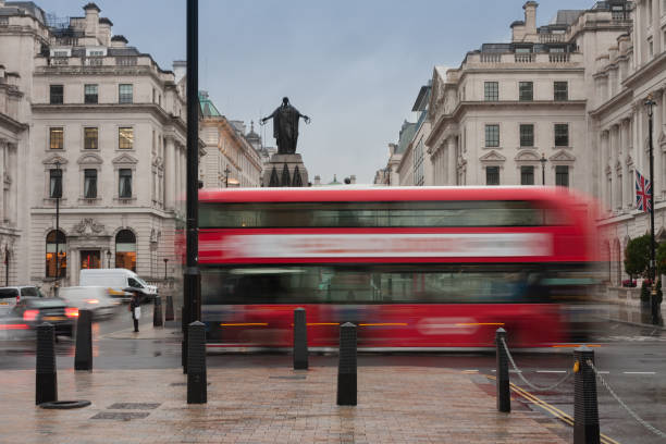 istock Public transport in Waterloo place in London 1014025156