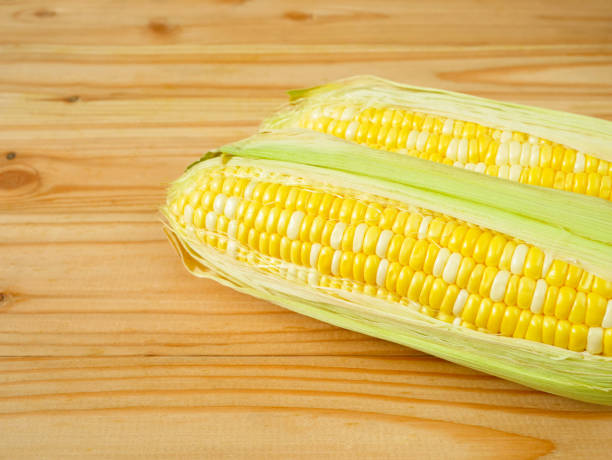 istock Ears of bicolor sweet corn 1014031778