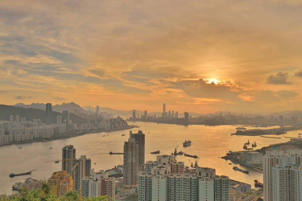 istock an apartment blocks in Yau Tong Devil Peak 1014051002