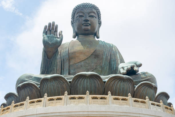 istock Tian Tan Buddha  statue Hong Kong. 1014055848