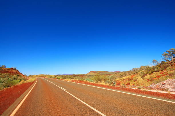 istock Endless highways in Australian bush 1014056064