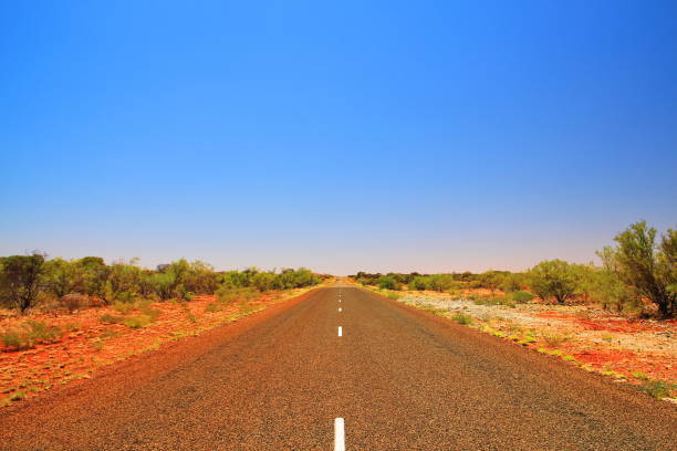 istock Endless highways in Australian bush 1014056088