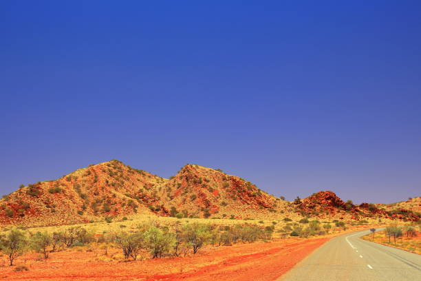 istock Endless highways in Australian bush 1014056562