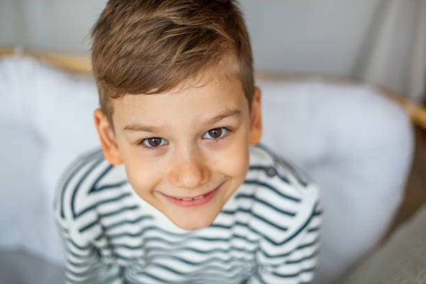 istock Above view of a boy 1014060444
