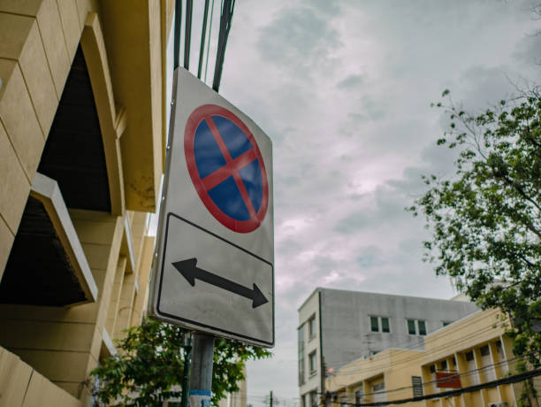 istock Don't parking sign in the city, 1014062814