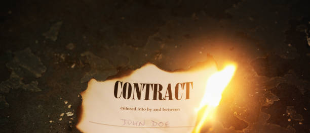istock Legal document headed 