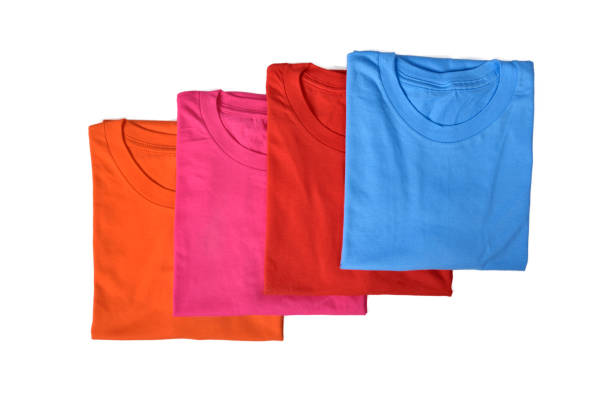 istock Row of colorful shirts 1014070216