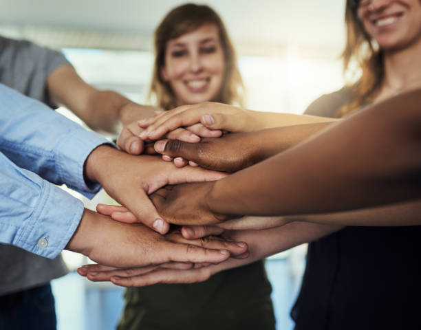 istock Success minded people motivate each other 1014073932