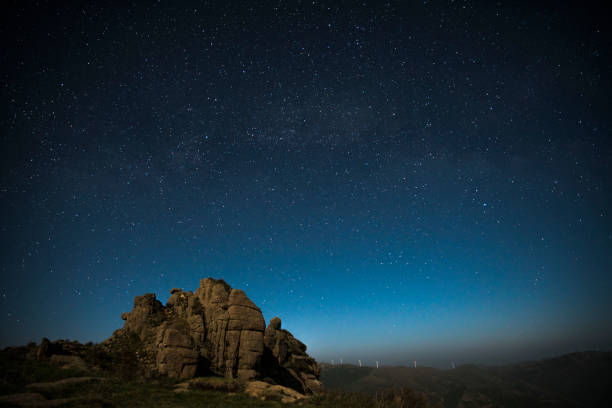 istock Milky way in the galaxy 1014077588