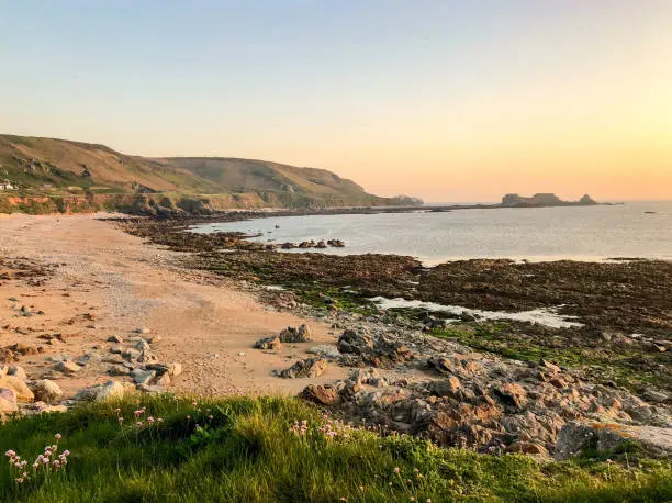 The ideal bay for rock pooling and nature lovers
