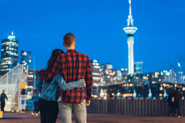 istock Couple spending evening in city 1014139594