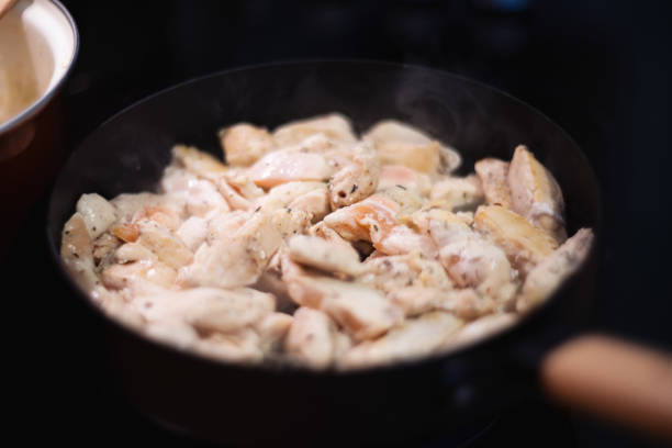 istock Fresh Meat Prepared In Pan With Herbs And Spices Close-Up 1014139788