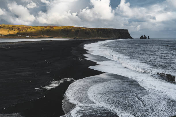 istock Black sand beach in Iceland 1014152718