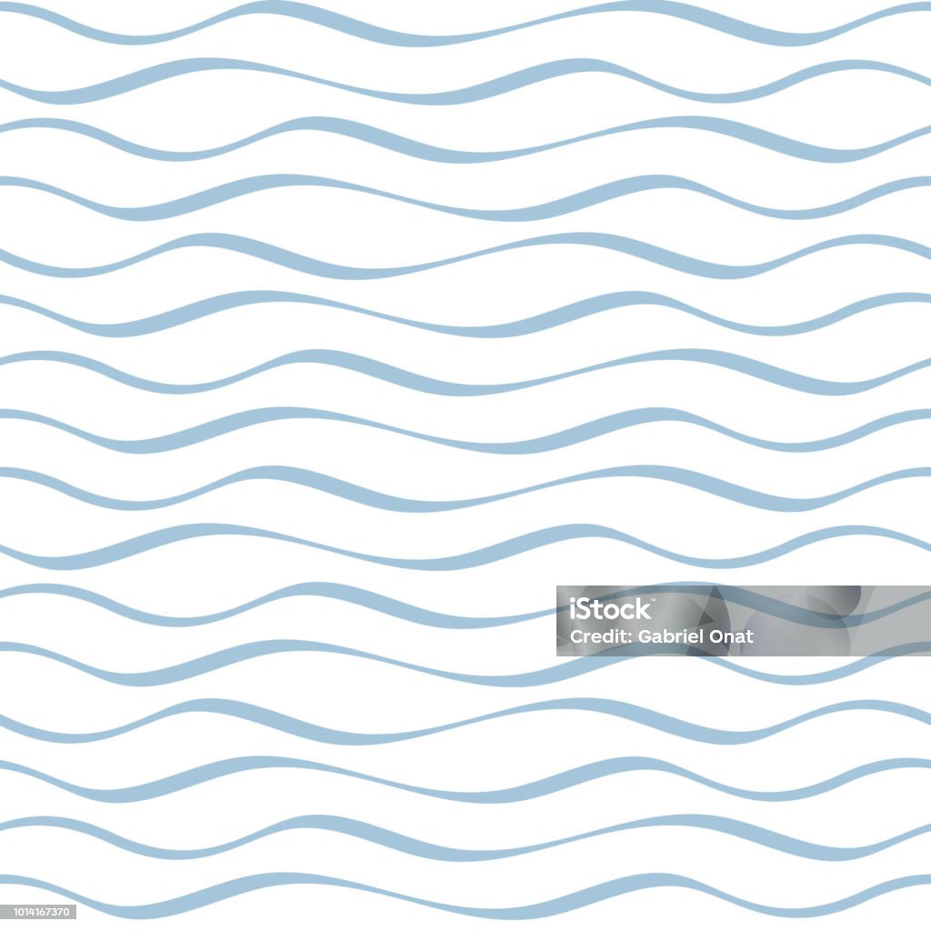 Wave Simple Background Pattern Wave Pattern Background Stock Illustration - Download Image Now ...