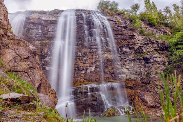 istock The TortuWaterfall is the largest waterfall in Erzurum, Turkey. 1014168414