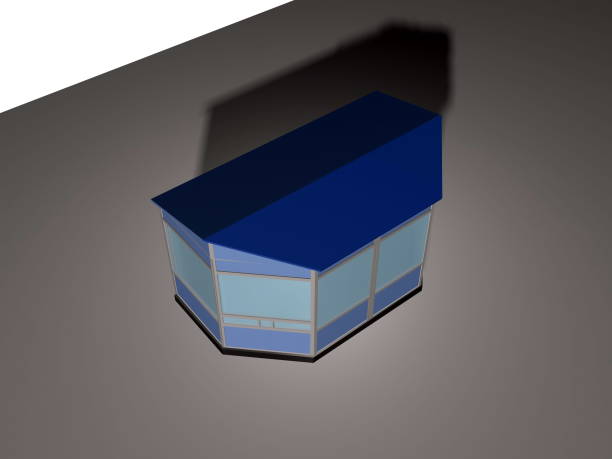 istock Model of the architectural design 1014211060