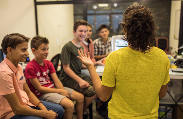 istock Teenage students lerning about 3D printer 1014211600