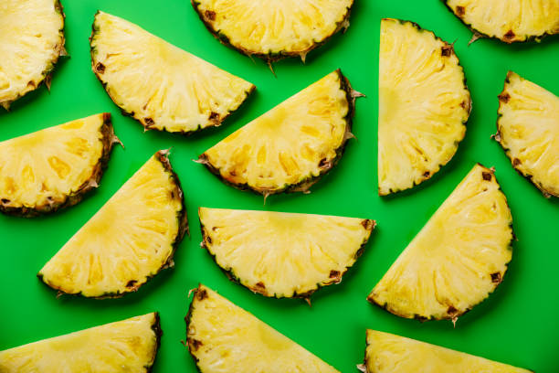 istock Slices of ripe Pineapple 1014220252