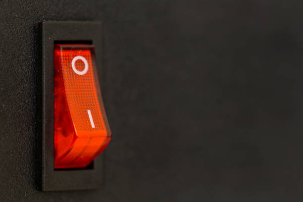 istock Close-up of power switch off/on 1014220744