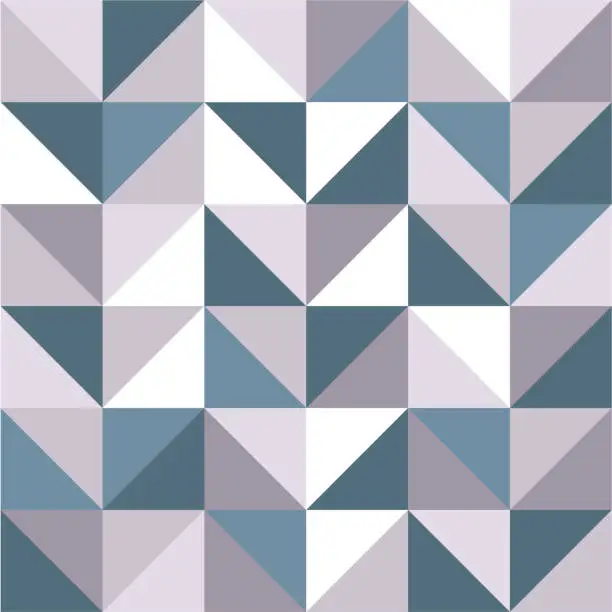 Vector illustration of geometric pattern - background