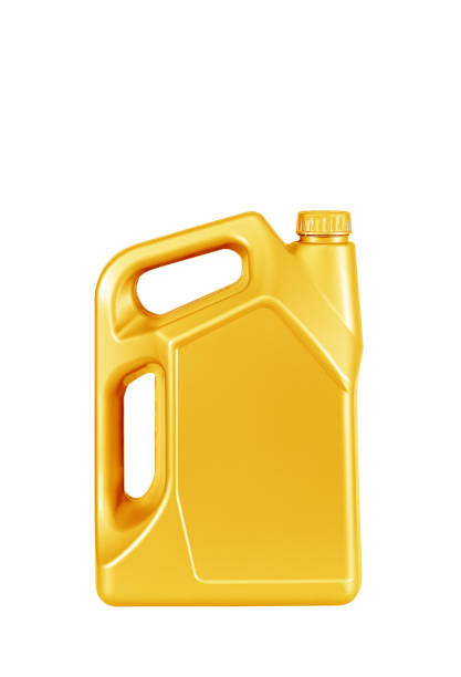istock Engine oil canister  isolated on white background. 1014224410
