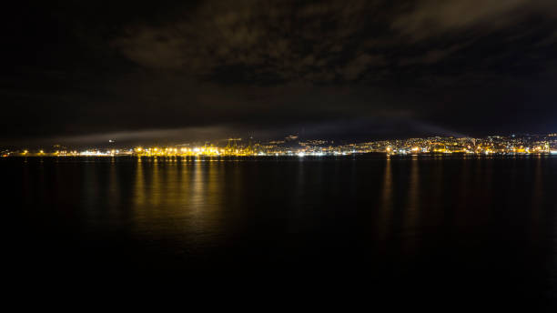 istock Triest in Italy at night 1014232968