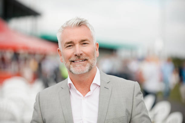 Headshot Of A Caucasian Man