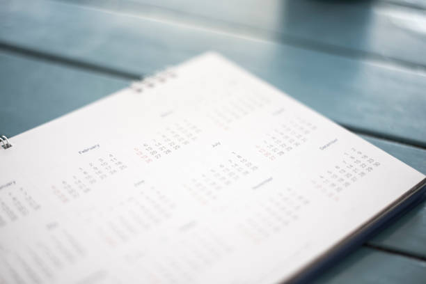 istock Close up calendar in planning concept. 1014259600