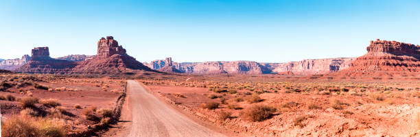 istock Valley of the Gods panoramic in Utah 1014270050