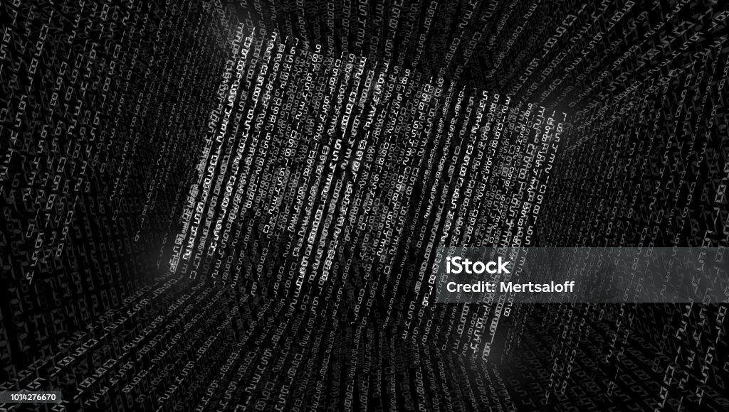 Code Swap Stream Background Abstract Illustration Vector Streaming Binary Code Background Stock ...