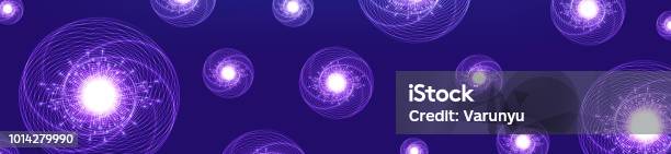 Purple Science Pattern Purple Science Structure Molecule Dna And Atom Microbiology And ...