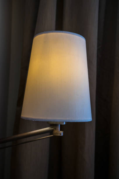 istock vintage lamp on wall, interior design 1014291794