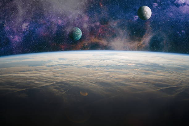 istock planets, stars and galaxies in outer space showing the beauty of space exploration. Elements furnished by NASA 1014292064