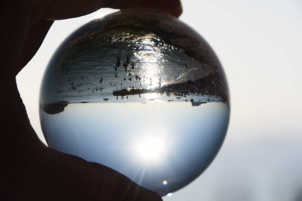 istock The beach through a crystal ball 1014292254