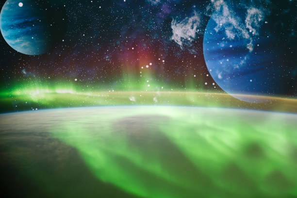 istock space background with nebulas and stars. This image elements furnished by NASA 1014298882