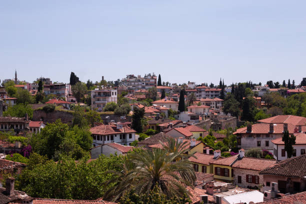 istock view of Antalya 1014308102