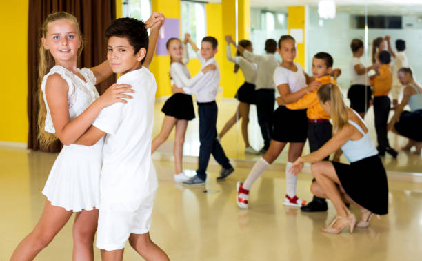 istock Children studying of partner dance 1014312102