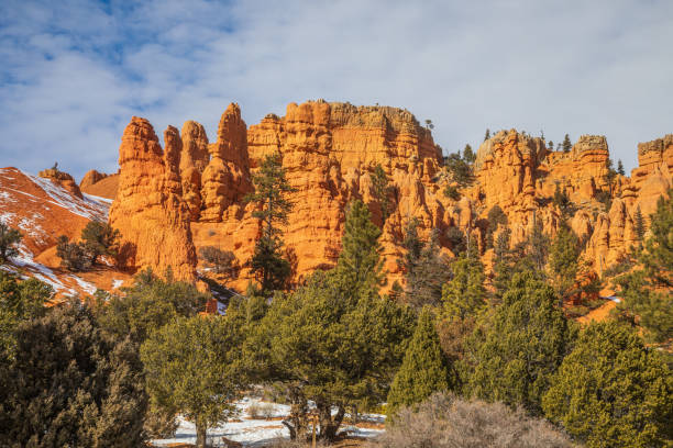 istock Scenic Red Canyon Utah in Winter 1014363968
